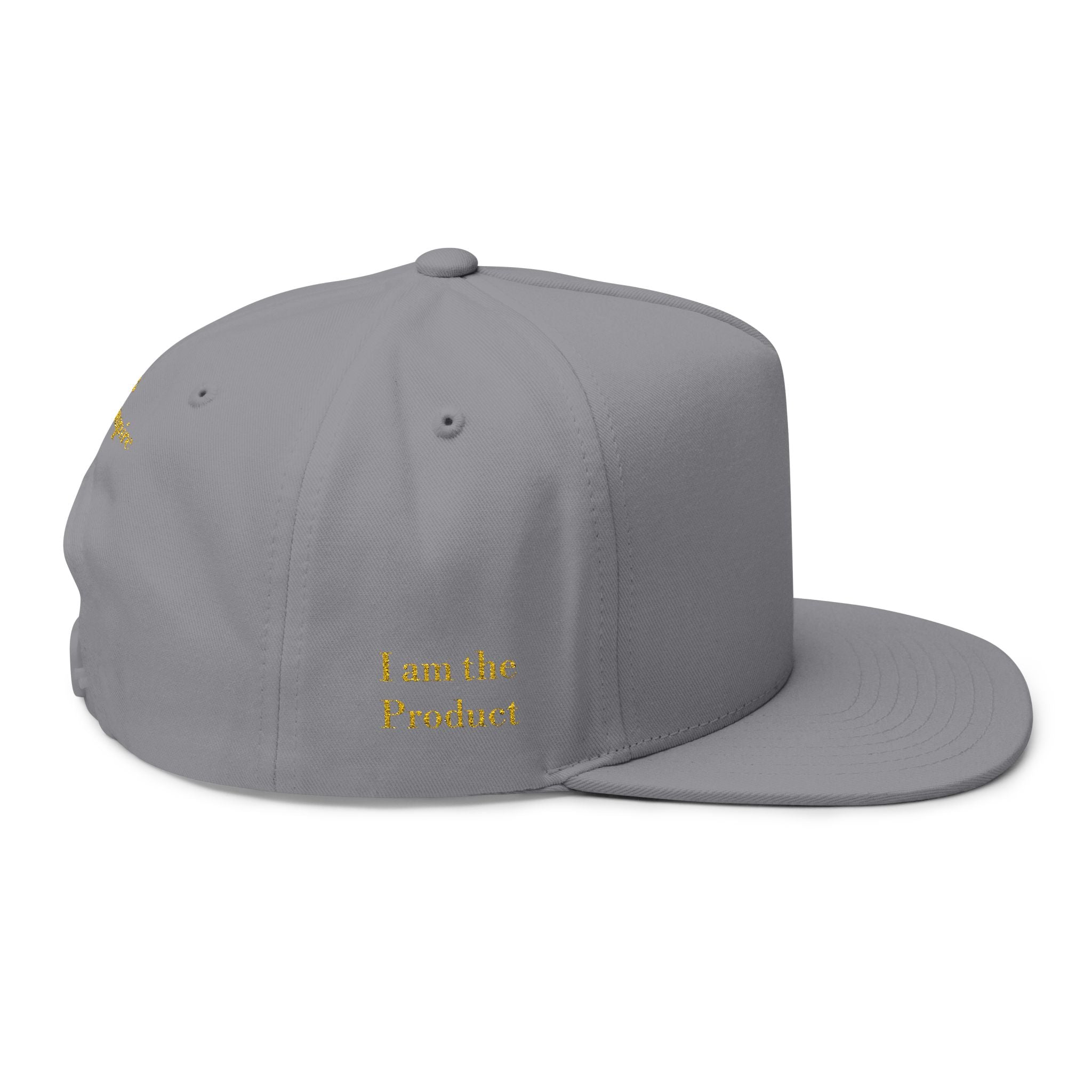I am the Product Flat Bill Cap (Embroidery)