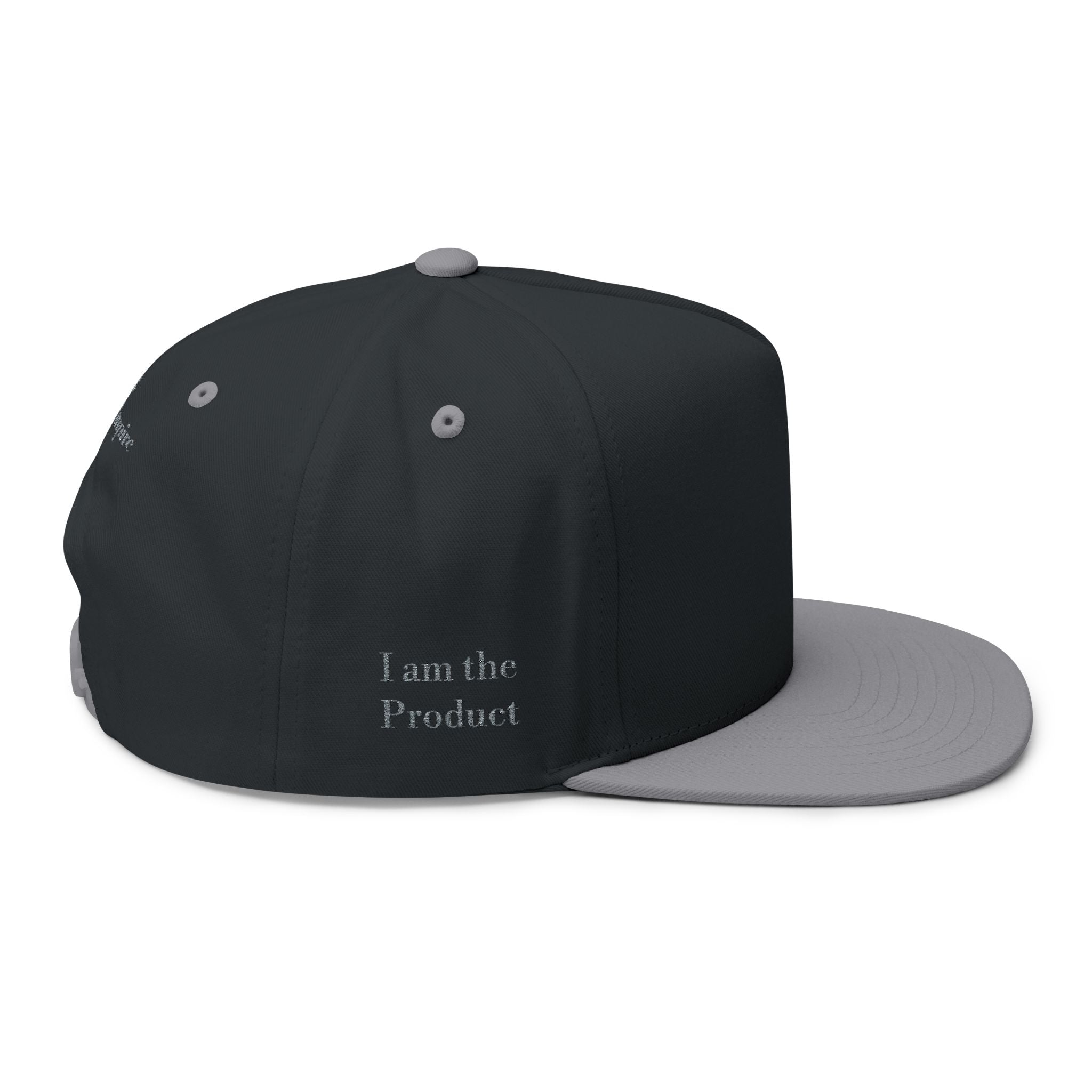 I am the Product Flat Bill Cap (Embroidery)