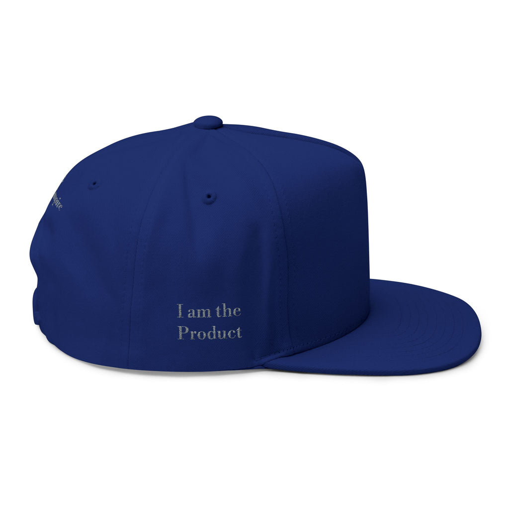 I am the Product Flat Bill Cap (Embroidery)
