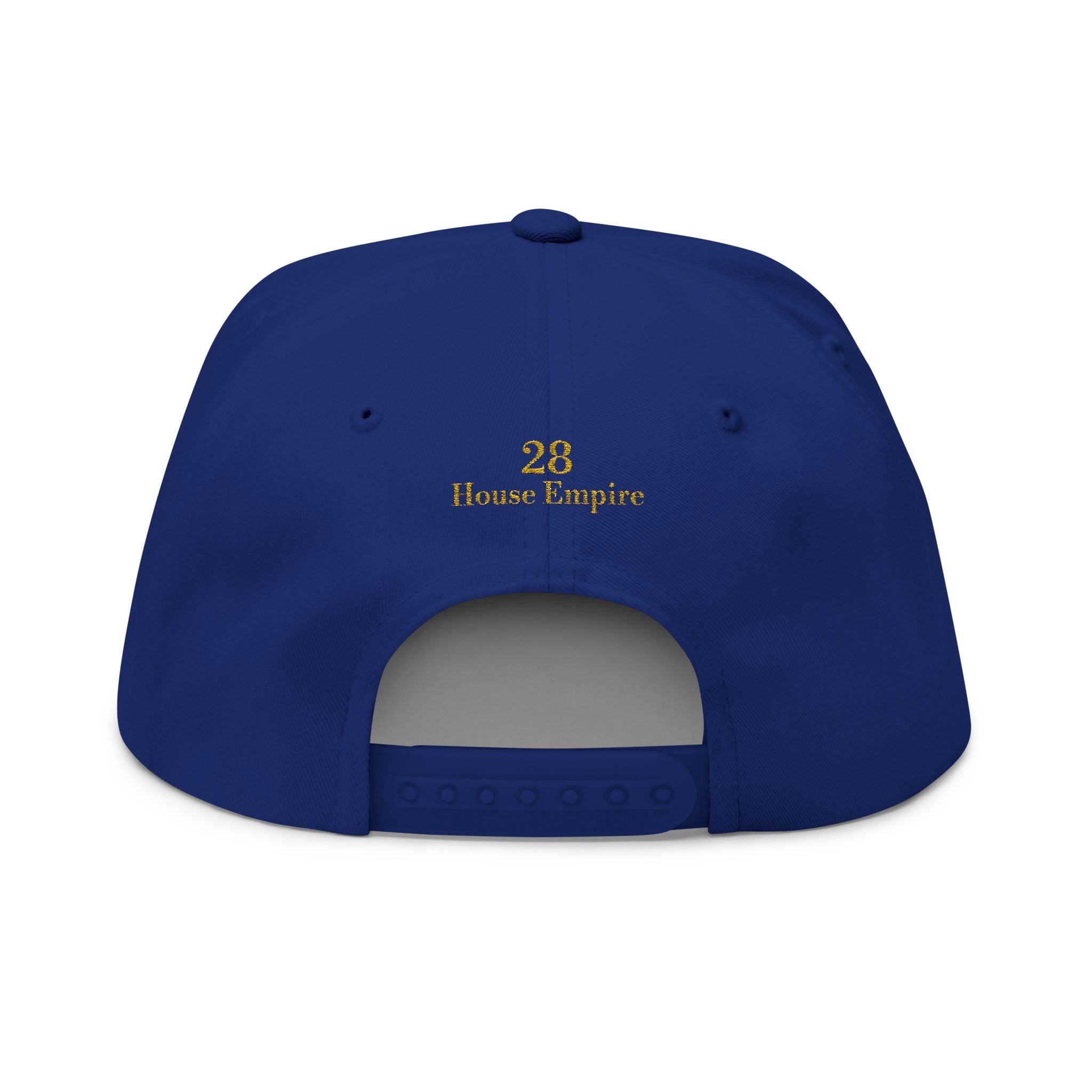 Golden Splat Flat Bill Cap (Embroidery)