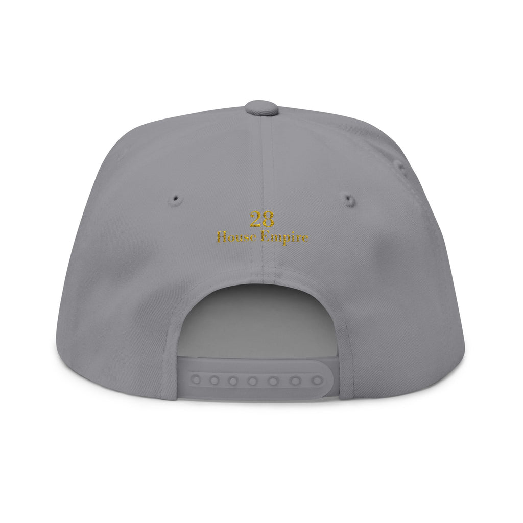 Golden Splat Flat Bill Cap (Embroidery)