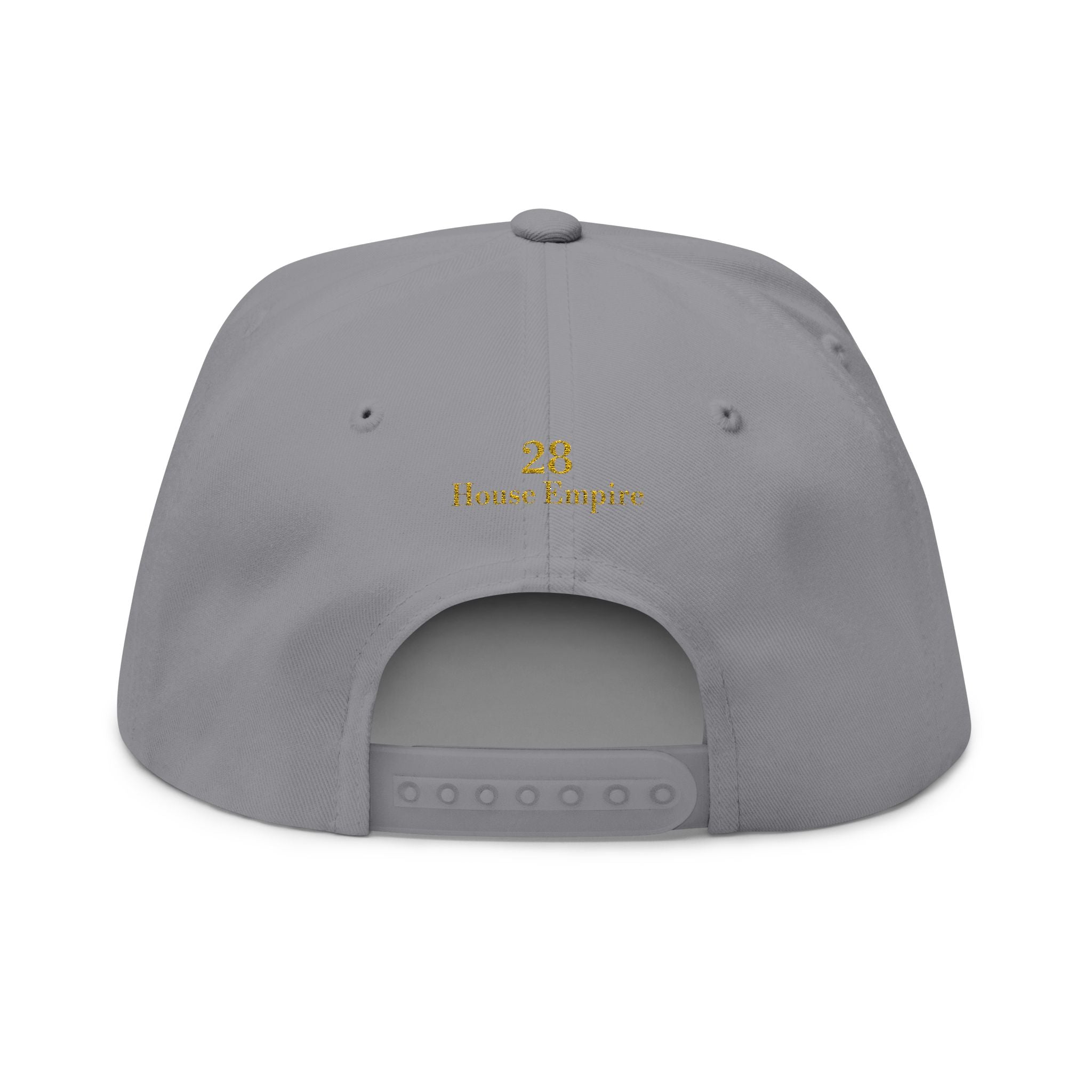 Golden Splat Flat Bill Cap (Embroidery)