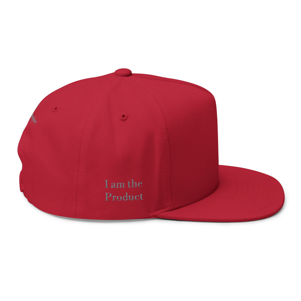 I am the Product Flat Bill Cap (Embroidery)