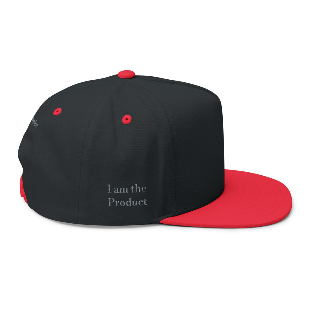 I am the Product Flat Bill Cap (Embroidery)