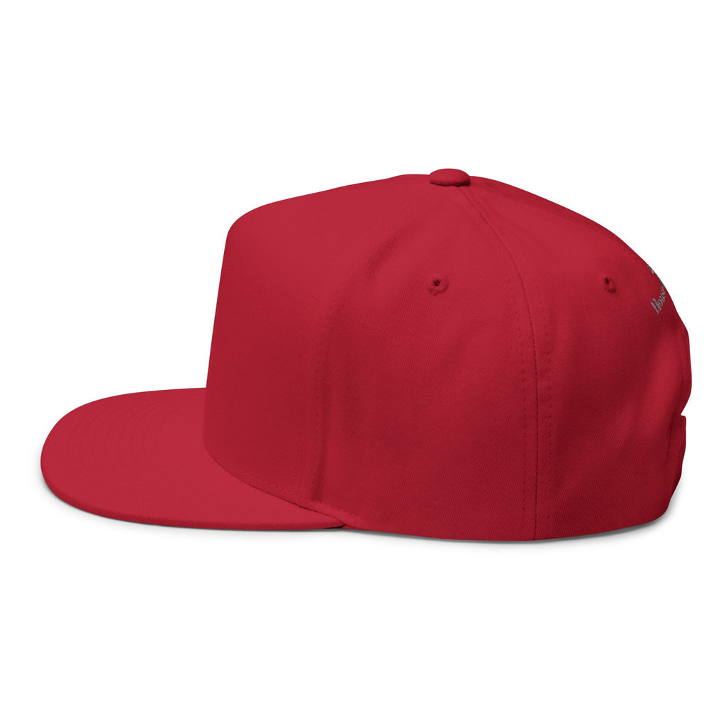 I am the Product Flat Bill Cap (Embroidery)