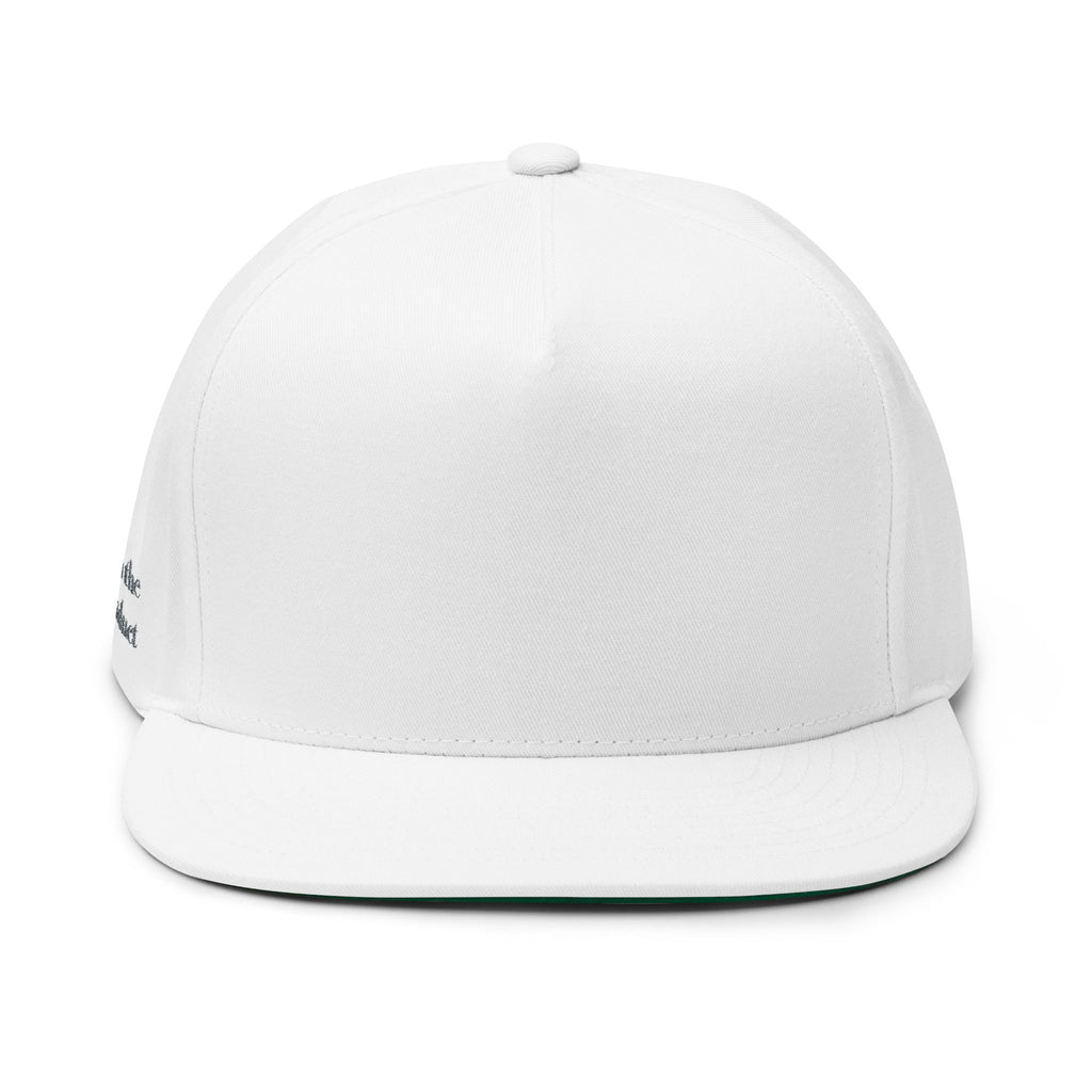 I am the Product Flat Bill Cap (Embroidery)